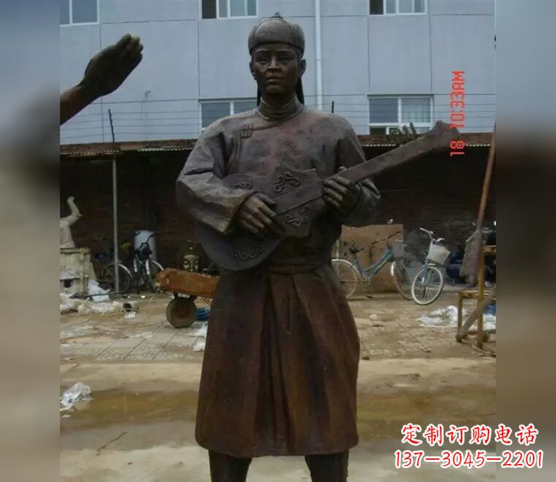 湖南传承蒙古族传统,让男人雕塑回到公园