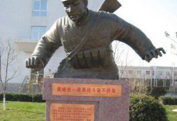 湖南精美黄继光铜雕，品质保证