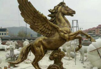 湖南祥云飞马铜雕，艺术品之美