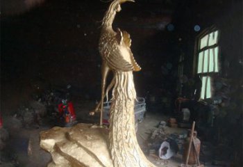 湖南精美制作的孔雀雕塑