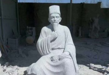 湖南精美绝伦的李时珍坐式雕塑