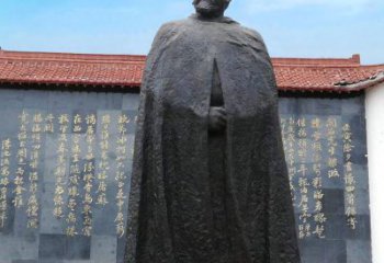 湖南精美手工雕刻林则徐铜雕像