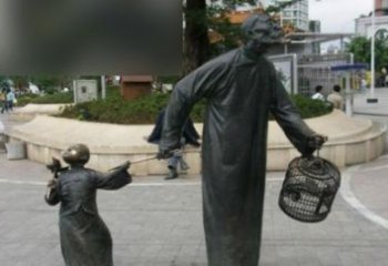 湖南中领雕塑：铸造艺术，传承美好，给你精致精美的儿童铜雕