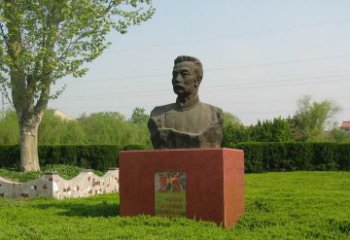 湖南鲁迅胸像近代名人铜雕，荟萃中国精神精髓