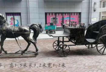 湖南古典马车雕塑，精致传承礼仪之魂