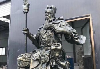 湖南高雅典雅的关公铜雕