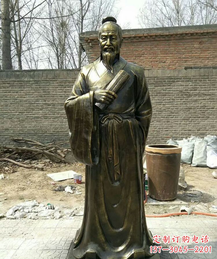 湖南领雕塑:以张仲景铜雕为典范的传统工艺