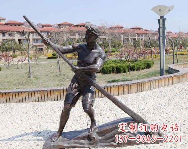 湖南传道受业解惑的男子雕塑