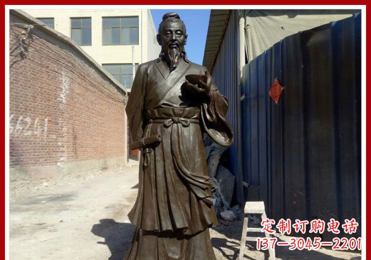湖南中领雕塑的精品杜康铜雕将传统文化与现代工…