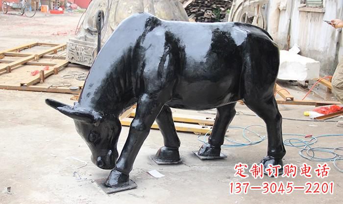 湖南把传统牧场风情带回家,领雕塑的艺术牛雕塑等你来!