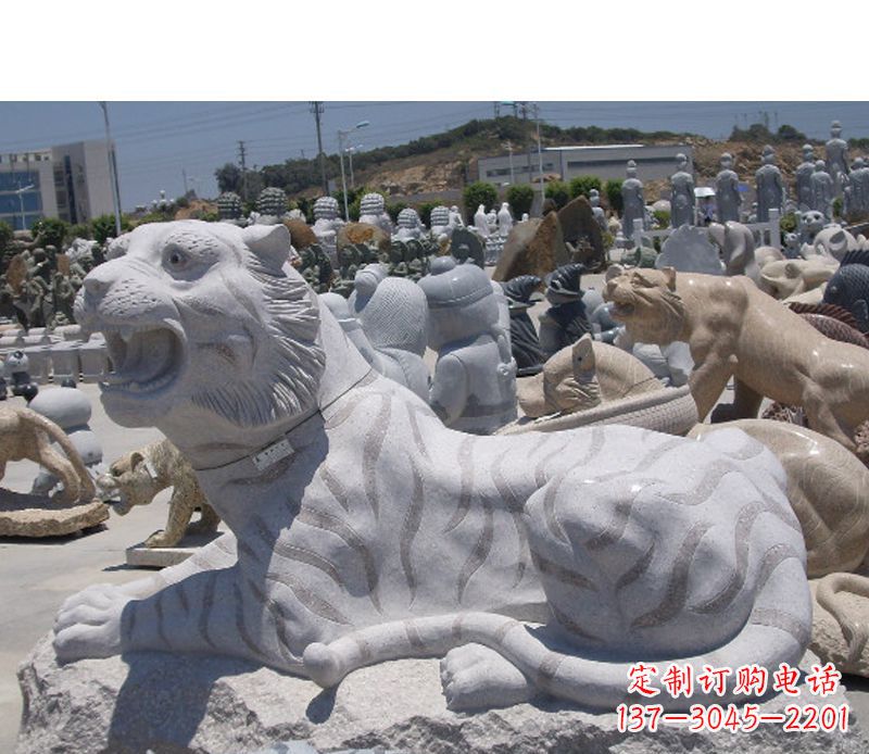 湖南专业雕刻精美的老虎石雕