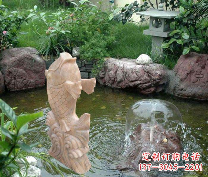 湖南艺术化的鲤鱼雕塑,让你家的氛围变得更加温馨