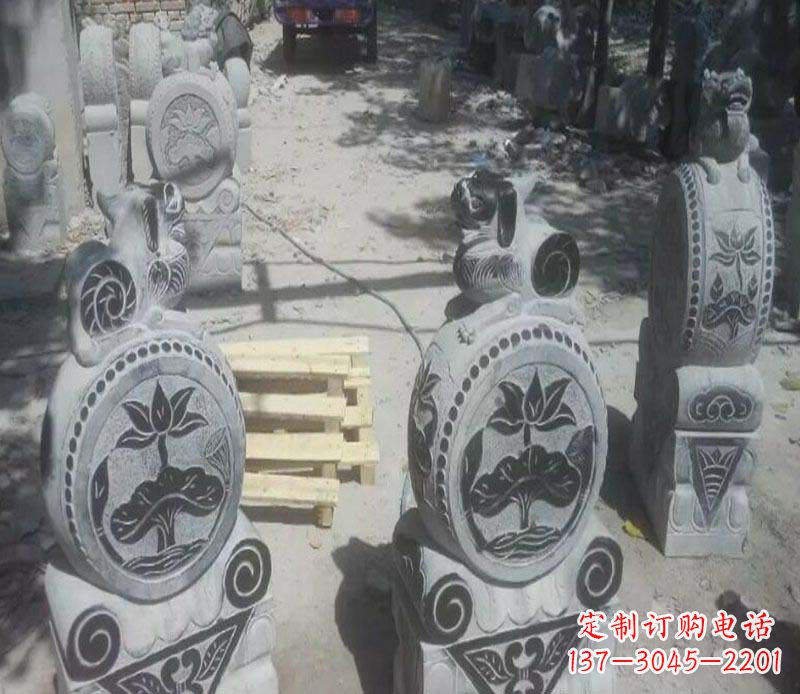 湖南专业门墩雕塑制作打造精美高品质雕塑