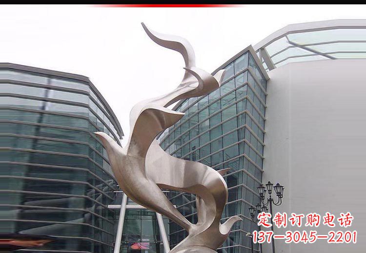 湖南不锈钢雄鹰雕塑,永久定制精美景观