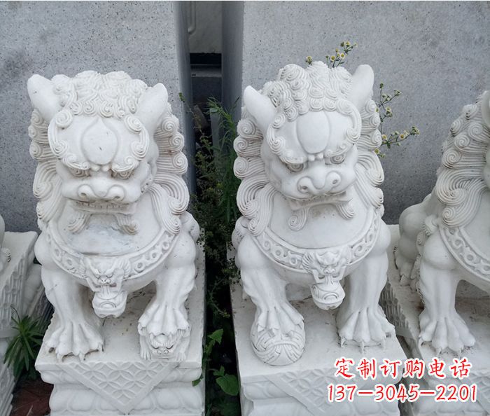 湖南中领雕塑大理石狮子雕塑