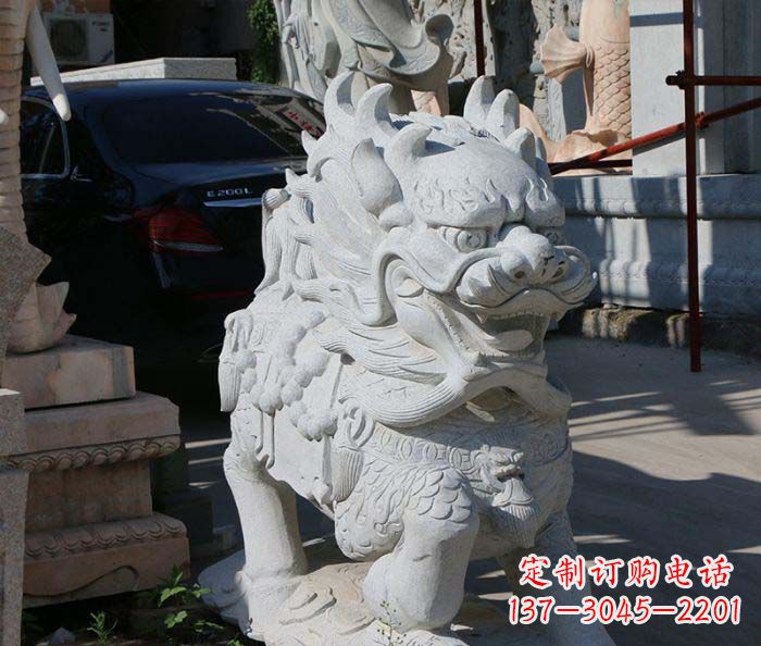 湖南精致的麒麟雕塑,艺术之美绽放世间