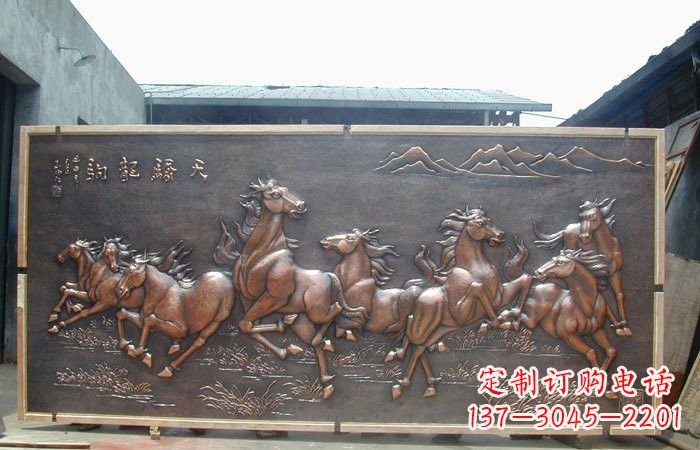 湖南中领雕塑:古典造型的精美马雕塑