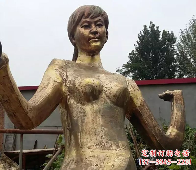湖南中领雕塑的精美青年雕塑经典实物塑造,给人…
