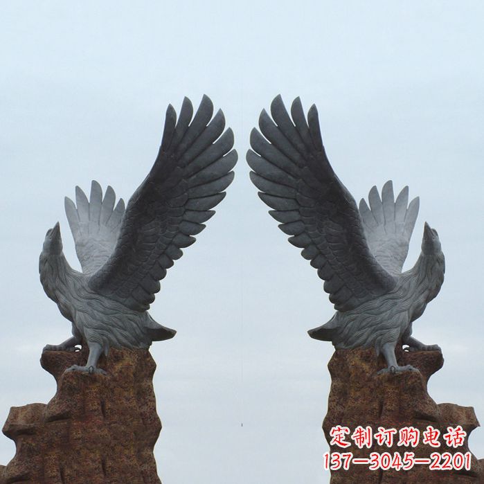 湖南青石老鹰,雕刻成永恒的珍贵艺术