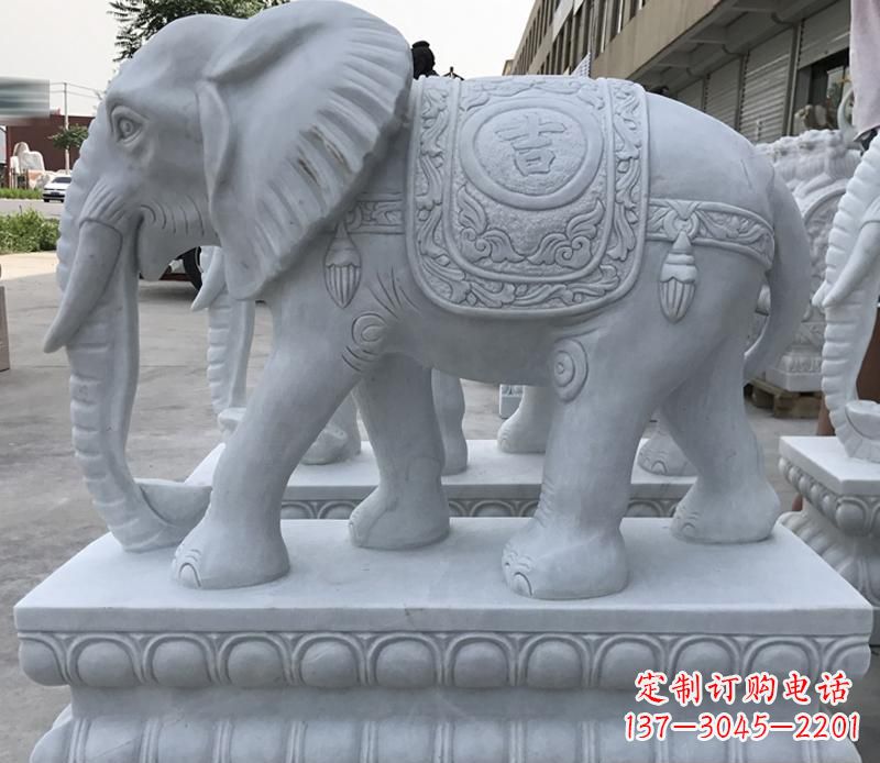 湖南青石纳福动物大象