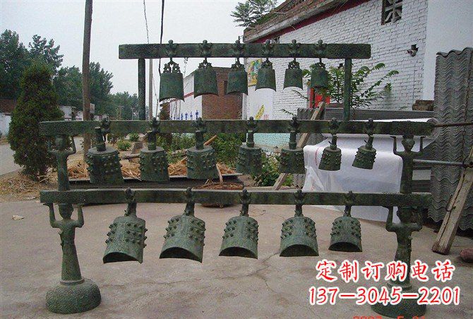 湖南青铜仿古编钟