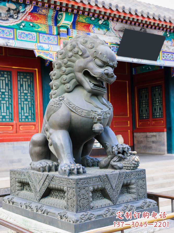 湖南青铜狮子雕塑,精美北京狮雕塑