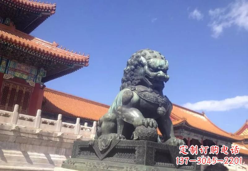 湖南青铜狮子雕塑