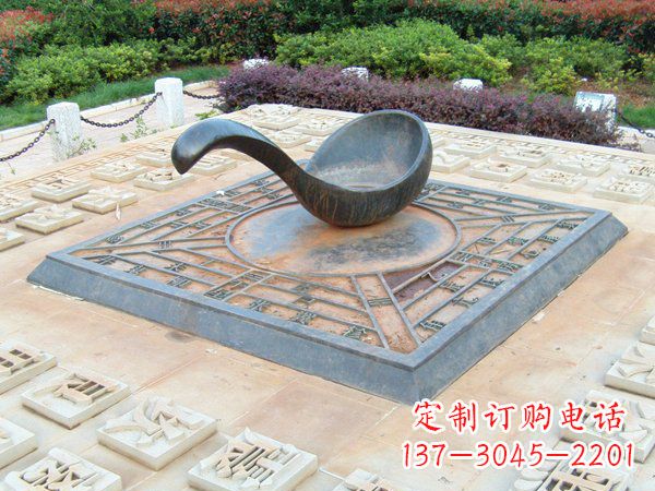 湖南青铜司南指南针:体现传统文化的精致雕塑