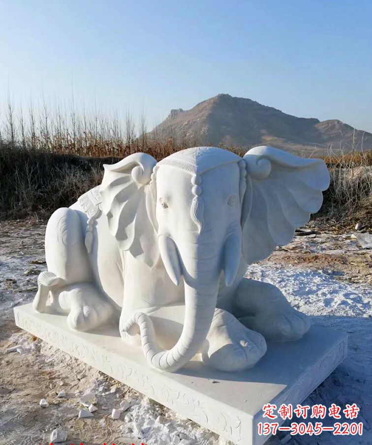 湖南追忆历史,清明上坟大象石雕
