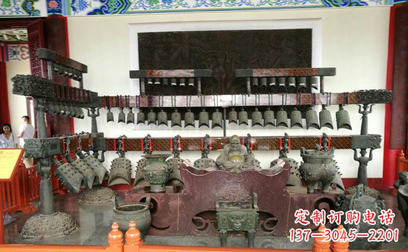 湖南晴天编钟古代乐器铜雕