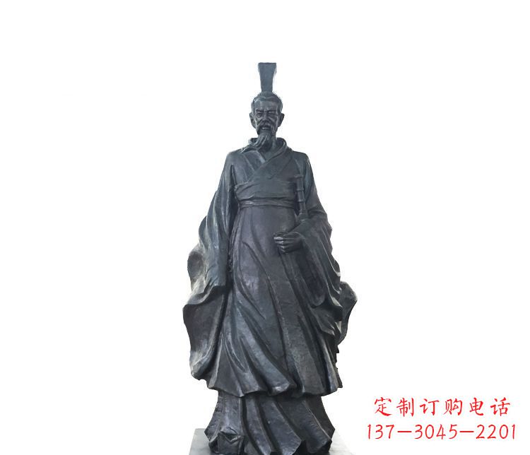 湖南精美绝伦的屈原雕塑