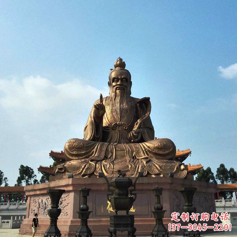 湖南中领雕塑-专业定制老子雕像