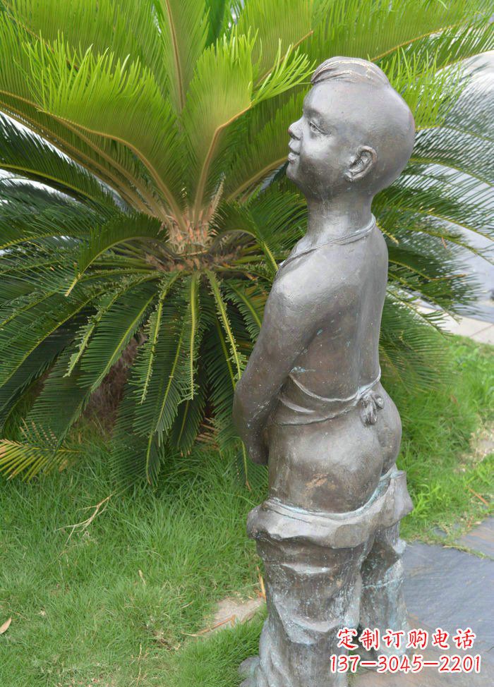 湖南中领雕塑:呈现活力少年心情的雕塑