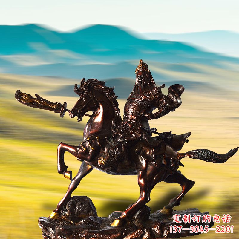 湖南中领雕塑:关公铜雕,永不褪色的传奇