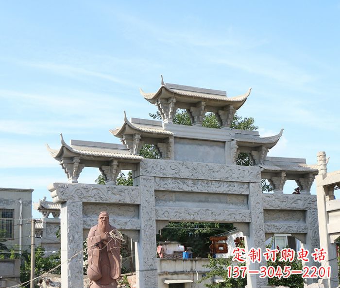 湖南牌坊石雕,为您增添质感与智慧的魅力