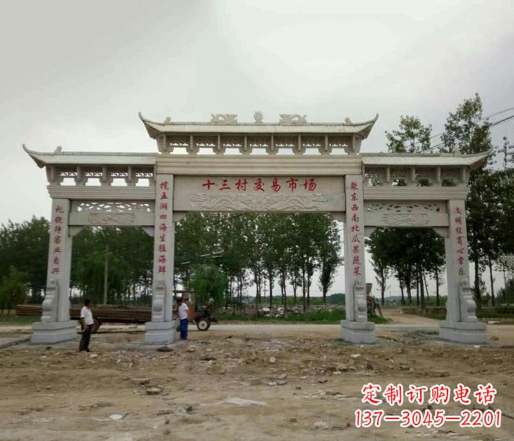 湖南精美石牌坊雕塑，令你惊艳无比