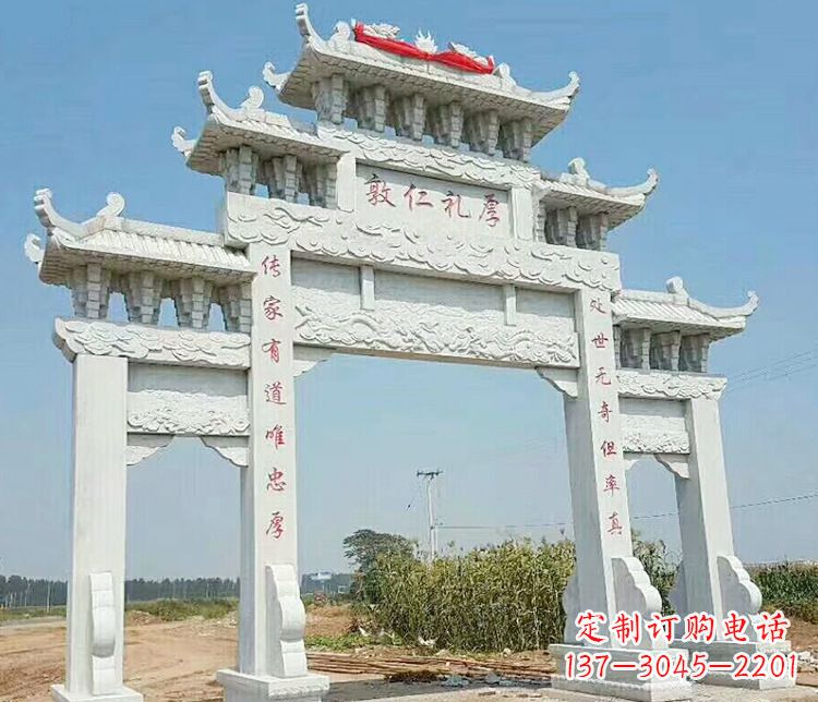湖南牌坊石雕,装点你的生活