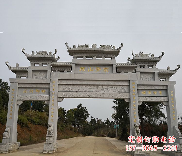 湖南牌坊石雕—精美且经久不衰的传统艺术品