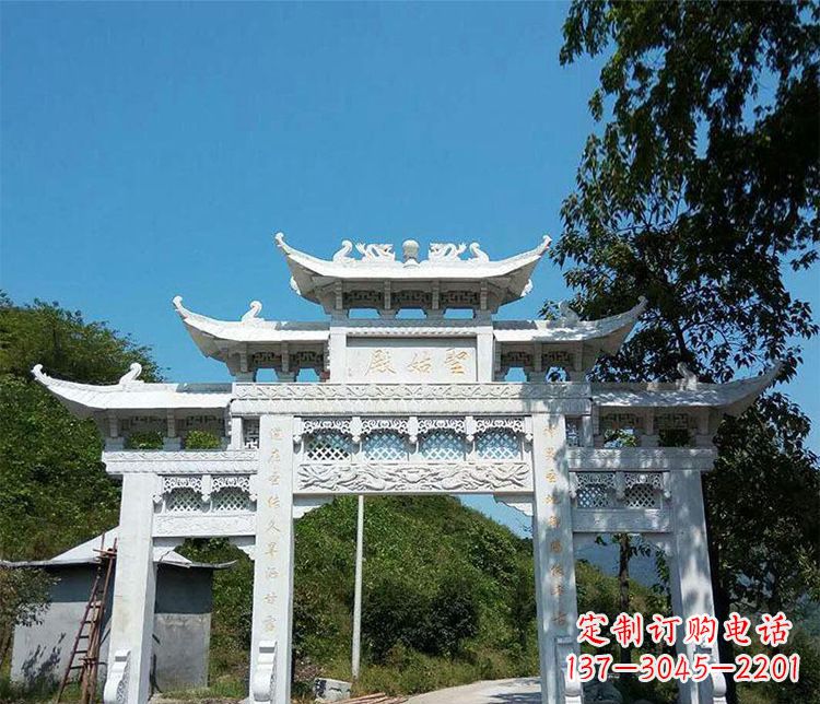 湖南钜大牌坊石雕——传承古典精美之美