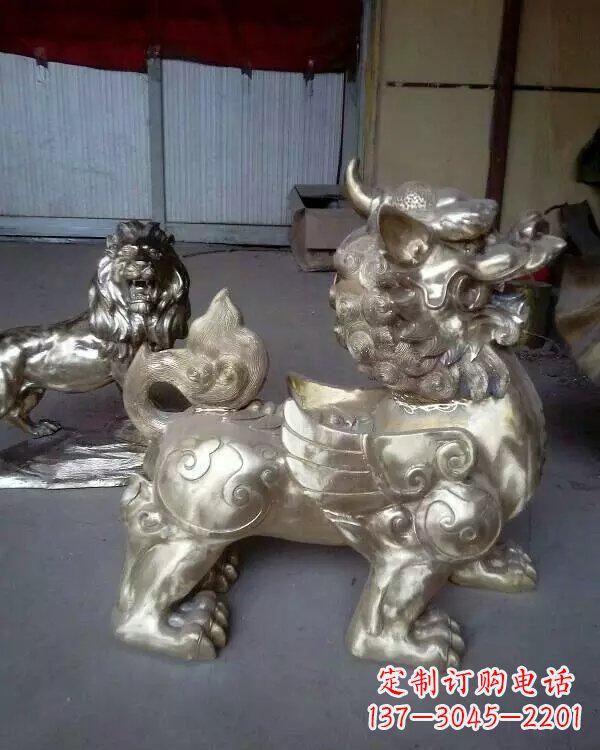 湖南神兽貔貅铜雕