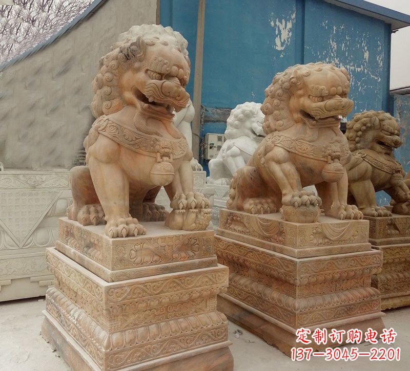 湖南专业定制狮子雕塑,高品质打造艺术精品