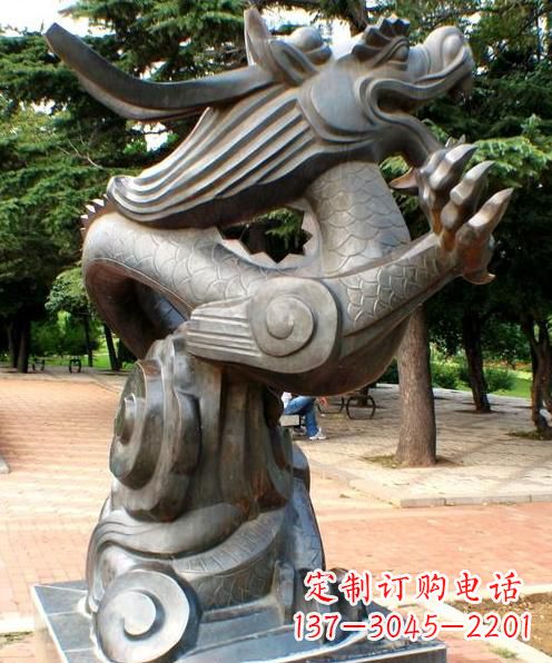 湖南高品质十二生肖铜雕龙