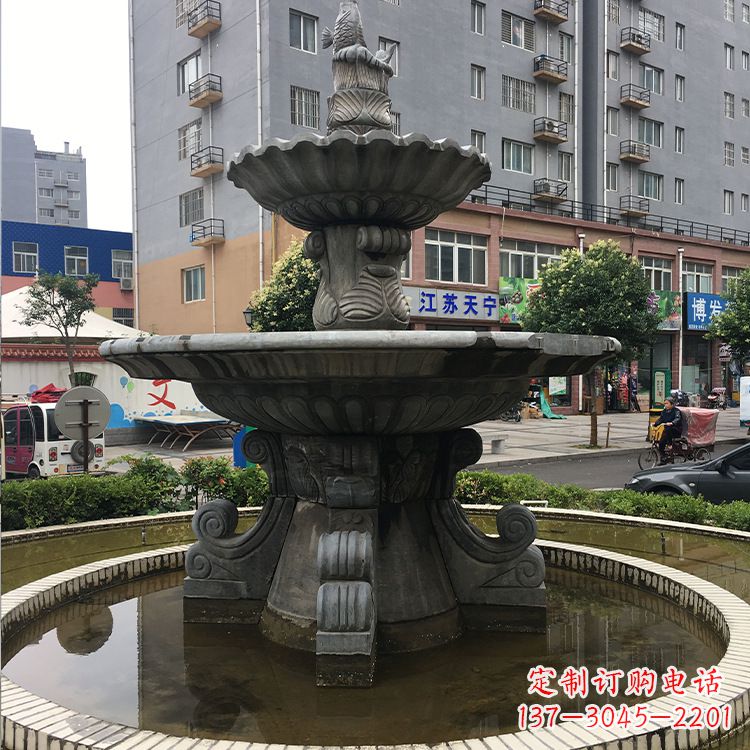 湖南石材石雕喷泉:高品质的室外装饰艺术品