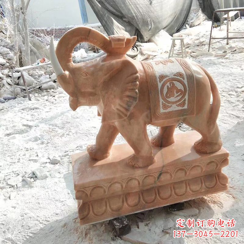 湖南千百年大象雕塑,唤来招财、吉祥、安康