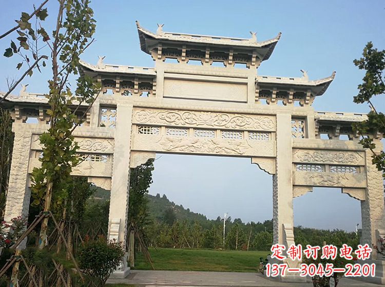 湖南专业的石牌坊雕塑定制