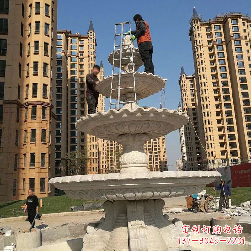 湖南欣赏经典,九龙喷泉雕塑