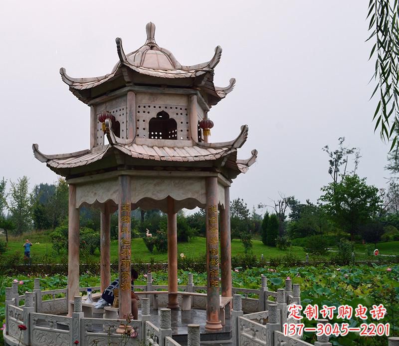 湖南装点你的空间,让石雕凉亭景观雕塑点缀你的美
