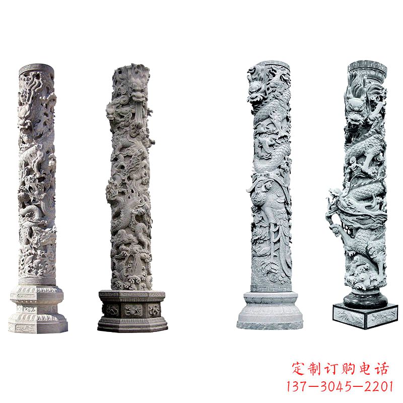 湖南精美绝伦的石雕龙柱