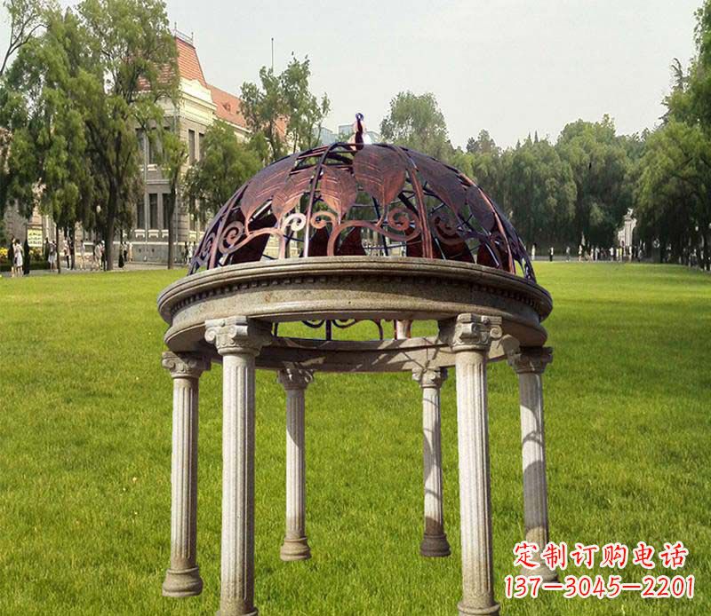 湖南优质石雕凉亭,添彩美景