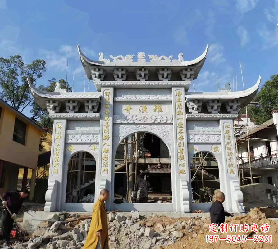 湖南西安中领雕塑:高端定制牌坊雕塑